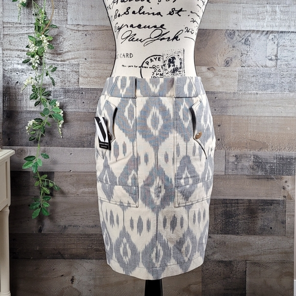 Altuzarra Geometric Pencil Skirt - Picture 6 of 13